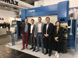 Accurl- ը մասնակցել է Գերմանիայում Hannover International Machine Tool- ի ցուցահանդեսին 2017 թվականին