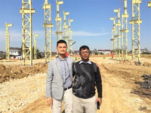 Բանգլադեշի հաճախորդները գալիս են նոր գործարան կառուցելու համար
