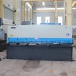 բարձր ճշգրտության QC11y-16 * 6000 հիդրավլիկ շեղման մեքենա գիլյոտինի տեսակը