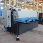 Հիդրավլիկ մետաղական ափսեով կախված ճառագայթով շեղում մեքենա